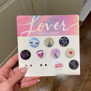Taylor Swift Lover Pins